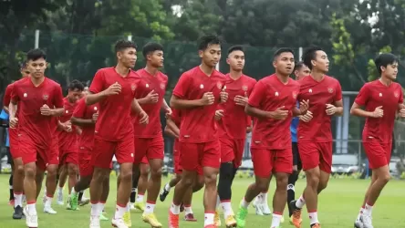 Sesi latihan Skuad Timnas U23. Foto : Ist