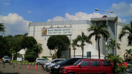 Gedung JCC tempat berlangsungnya acara KTT ASEAN. Foto : Ist