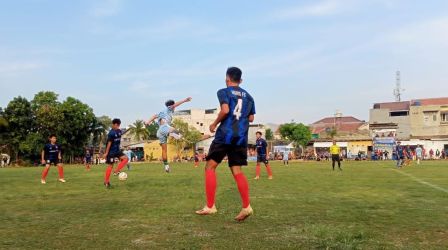 Duel Putra Jaya melawan Persegas berakhir dengan skor 3-1 untuk kemenangan Putra Jaya.(Foto: Red/tangselpos.id).