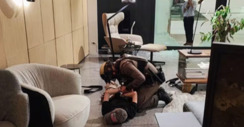 Tersangka penembakan di Siam Paragon Mall berhasil ditangkap aparat. Foto : Ist
