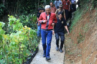 Survei Ganjar Unggul di Banten. (Ist)