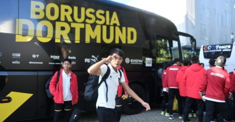 Skuad U-17 di Markas Borussia Dortmund, Jerman. Foto : Ist