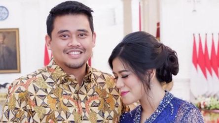 Walikota Medan Bobby Nasution beserta Sang Istri. Foto : Ist