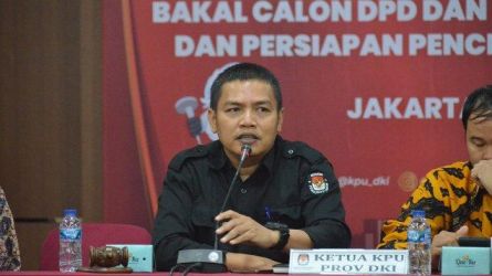 Ketua KPU Jakarta Wahyu Dinata. Foto : Ist