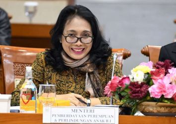 Menteri TPPO Bintang Puspayoga. Foto : Ist