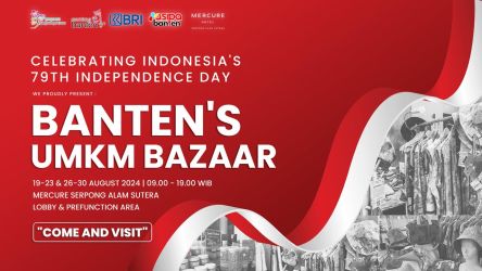 Banten's UMKM Bazar di Mercure Serpong Alam Sutra. (Ist)