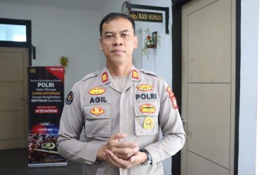 Kasi Humas Polres Tangsel, AKP Agil Sahril saat dikonfirmasi, Kamis (5/9/2024). (tangselpos.id/rmn)