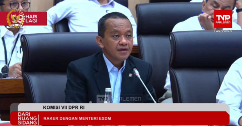 Menteri ESDM Bahlil Lahadalia. Foto : Ist