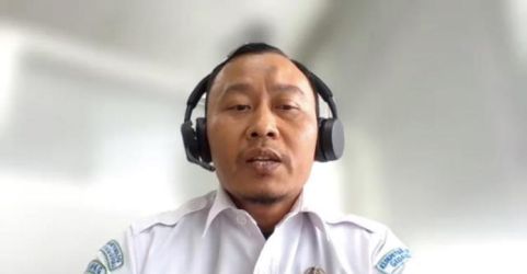 Ketua Tim Kerja Sistem Observasi Gempabumi dan Tsunami - Pusat Gempabumi dan Tsunami BMKG Urip Setiono. Foto: Ist