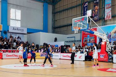 Penampilan tim pelajar di Honda DBL East Jakarta Region. (ist)