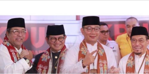 Pramono-Rano Karno (kiri) dan RIDO (kanan). Foto : Ist