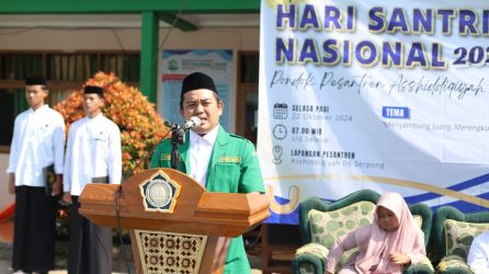 GP Ansor Kota Tangsel mendesak digalaknnya penertiban miras di Kota Tangsel.(dra)