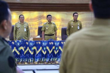 Wali Kota Tangerang, Sachrudin tampak menghadiri kegiatan Pembahasan Visi Misi Wali Kota dan Wakil Wali Kota Tangerang tahun 2025-2029, yang merupakan tahap awal dalam menyusun Rencana Pembangunan Jangka Menengah Daerah (RPJMD) Kota Tangerang 2025-2029.