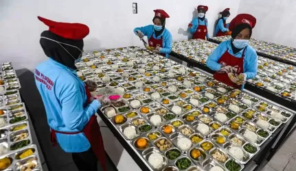 Ilustrasi dapur MBG. Foto : Ist