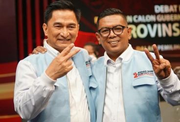 Gubernur Banten Andra Soni (kanan) dan Wakil Gubernur Banten Dimyati Natakusuma. Foto : Ist