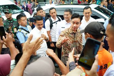 Wapres Gibran saat kunker di Indramayu, Jabar. Foto : Ist