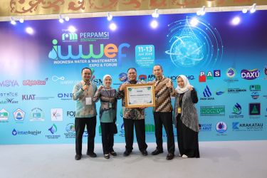 Wali Kota Tangsel, Benyamin Davnie kembali raih penghargaan tingkat nasional, Kamis (12/6)