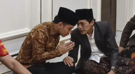 Wapres Gibran bersama Gus Iqdam. Foto : Ist