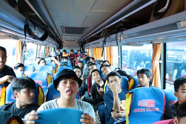 Ilustrasi pelajar saat studi tur. Foto : Ist