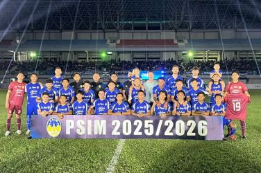 TIM promosi BRI Super League 2025/26 Skuad PSIM. Foto : Ist