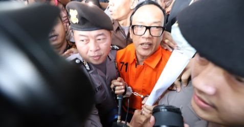 Immanuel Ebenezer kini jadi tersangka. Foto : Ist
