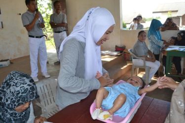 Ilustrasi relawan pos yandu. Foto : Ist