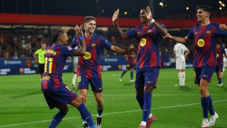 Skuad Barcelona. Foto : Ist