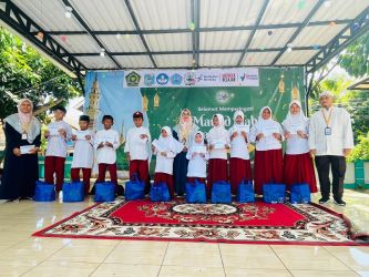 SDN Serpong 02 memperingati Maulid Nabi Muhammad SAW 1447 Hijriah, Jumat (12/9).