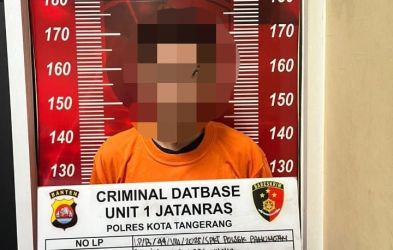 EY terduga pelaku kdrt yang menewaslan Istri nya. Foto : Ist