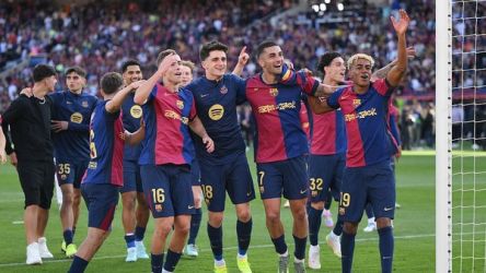 Skuad Barca siap curi poin penuh saat jamu Girona. Foto : Ist