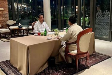 Pertemuan Jokowi di Restoran Hutan Kota, Senayan di tahun 2024. Foto : Ist