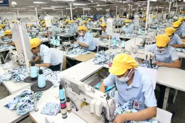 Industri tekstil. Foto : Ist
