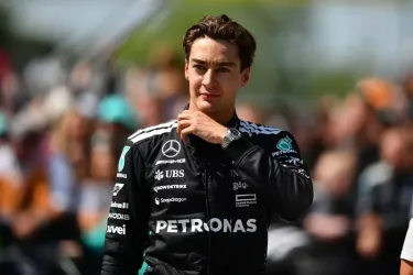 Pembalap F1 dari Tim Mercedes George Russell. Foto : Ist