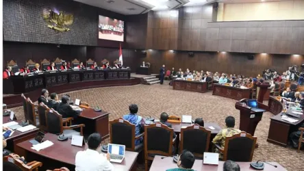 Sidang di MK. Foto : Ist