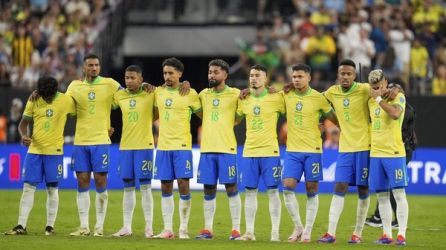 Skuad Brazil kini berada di rangking 5 dunia. Foto : Ist