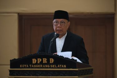 Wali Kota Tangsel Benyamin Davnie. Foto : Ist