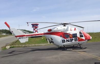 Pesawat helikopter BNPB. Foto : Ist