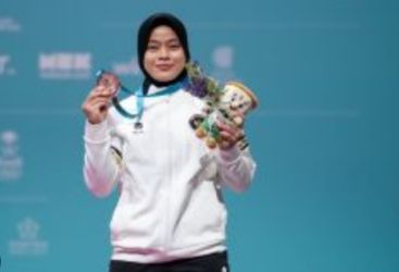 Alya Maulida Kartika Atlet asal Tangerang sukses raih medali perak dari Cabor Angkat Berat SEA Games 2025. Foto : Ist