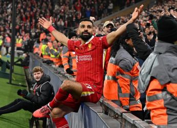 Penyerabg Liverpool Mo Salah. Foto : Ist