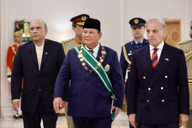 Presiden Prabowo mendapat Anugerah Nishan-e-Pakistan dari Pemerintah Pakistan. Foto : Ist