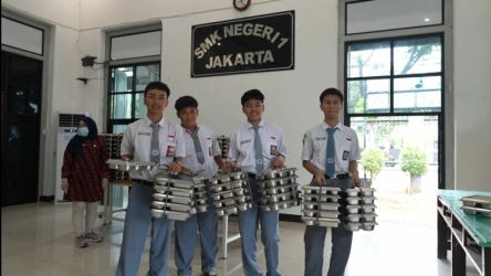 Siswa SMK Negeri 1 Jakarta. Foto : Ist