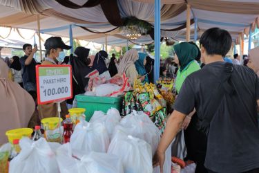 Bazar murah Ramadan Pemkot Tangsel akan digelar serentak di 7 kecamatan. (Dok. Humas Pemkot Tangsel)
