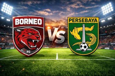 Laga Borneo FC vs Persebaya dimenangkan tuan rumah Borneo FC 5-1. Foto : Ist