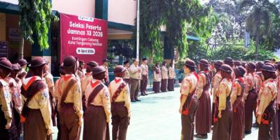 Kwartir Cabang (Kwarcab) Gerakan Pramuka Kota Tangsel menggelar seleksi calon peserta Jambore Nasional (Jamnas) XII Tahun 2026.