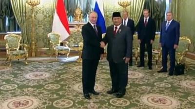 Presiden Prabowo bertemu Presiden Rusia Vladimir Putin di Istana Kremlin, Moskow. Foto : Ist