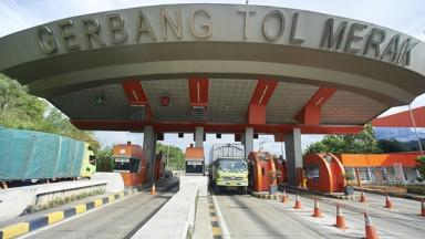 Gerbang tol Merak. Foto : Ist