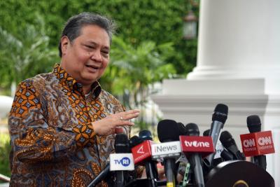 Menko Perekonomian Airlangga Hartarto. Foto : Ist