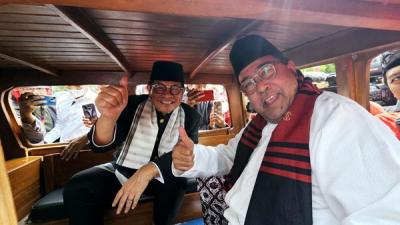G7bernur Pramono dan Wakil Gubernur Rano Karno. Foto :  Ist