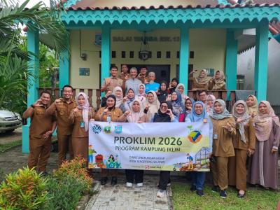 Dinas Lingkungan Hidup (DLH) Kota Tangerang Selatan terus memperluas pelaksanaan Program Kampung Iklim (Proklim) . (tangselpos.id/rmn)