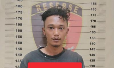 TERSANGKA - Polisi berhasil menangkap tersangka kasus pencurian laptop di SMAN 2 Kota Tangsel.